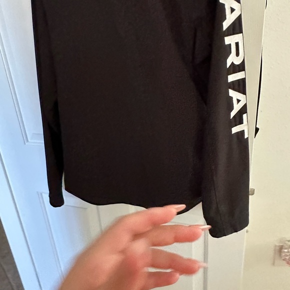 Ariat Black Zip-Front Performance Softshell Jacket - Picture 2 of 5